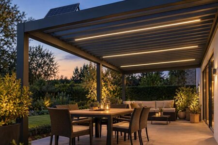 Solarlicht an der Pergola: Was ist realistisch?