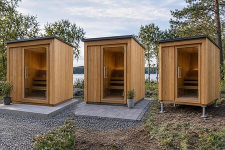 Betonplatte, Pflaster oder Schraubfundament für die Sauna?