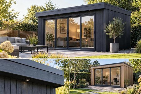 Modernes Gartenhaus mit Flachdach kaufen: Worauf es ankommt