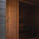 Elegante Sauna mit Terrasse