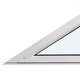 Dreieckige oder schräge Fixfenster