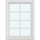 1 Flügel mit 3 horizontalen Sprossen und 1 vertikalen Sprosse