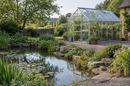 Can a Greenhouse Be Installed Near a Pond?