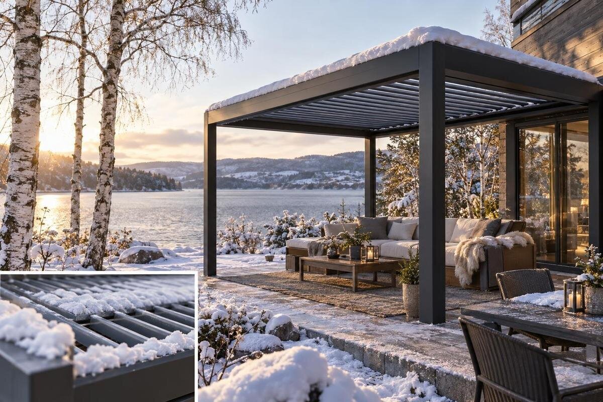 Buying a pergola for a snowy climate: what to consider