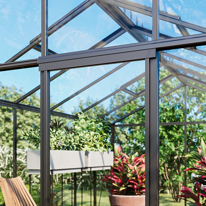 Greenhouse for a Wall Base