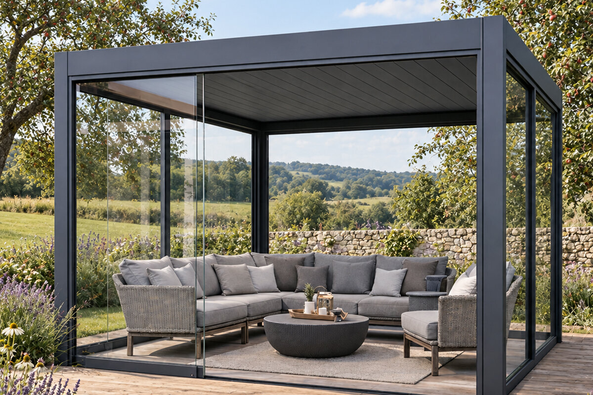 Aluminium pergola onderhouden: jaarkalender