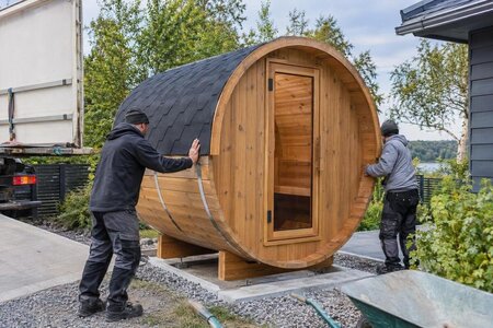 Wat kost een buitensauna, inclusief plaatsing?