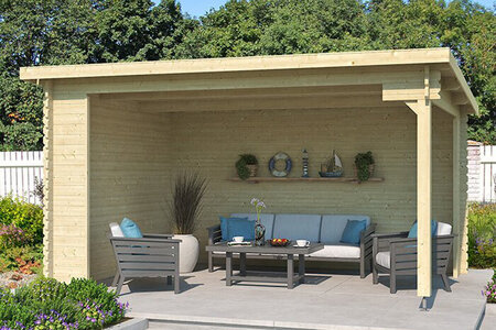 Bloomcabin Terrava – Stijlvol houten garden terrace België