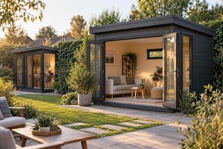 Klein tuinhuis inrichten: zo behoud je het open gevoel