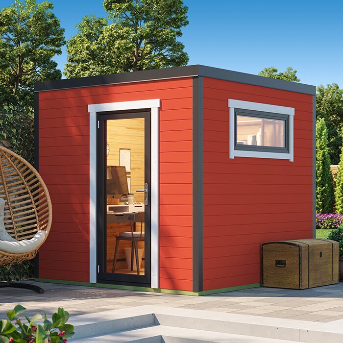 Veltor – Modern compact tuinhuis van massief hout