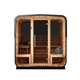 Thermohouten sauna in tonvorm