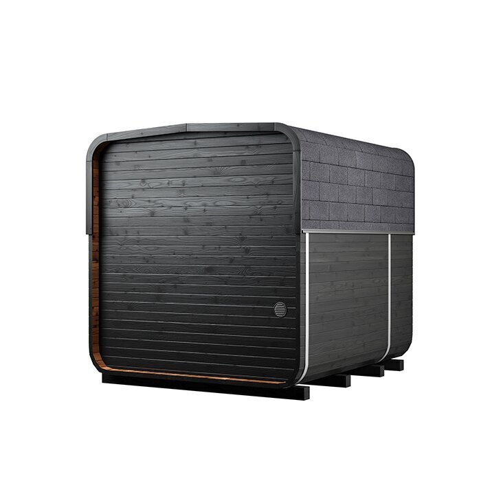 Thermohouten sauna in tonvorm