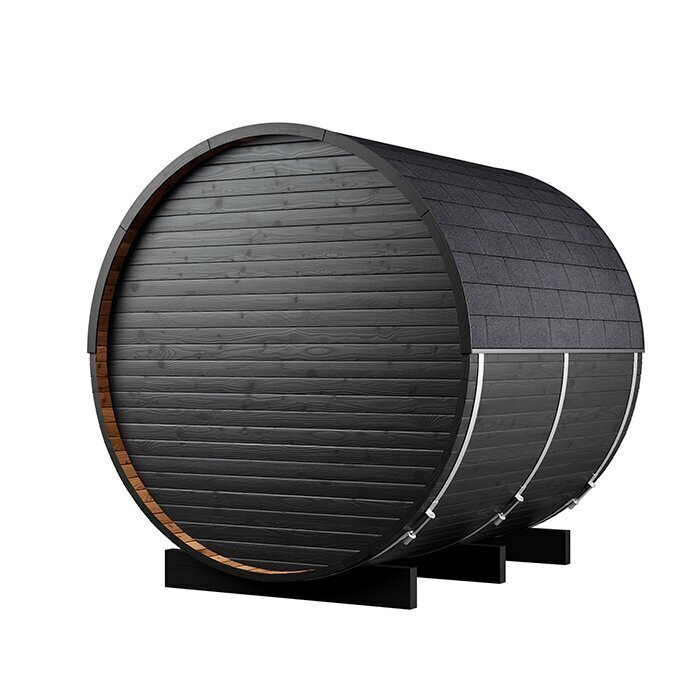 Thermohouten sauna in tonvorm