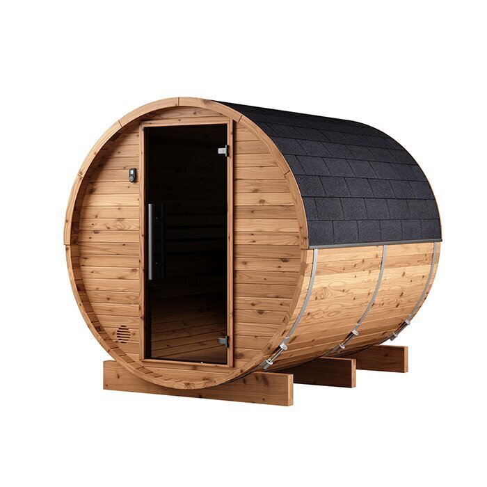 Thermohouten sauna in tonvorm