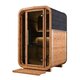 Thermohouten sauna in tonvorm
