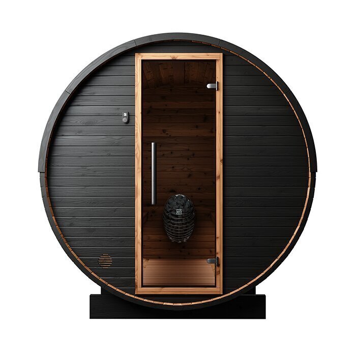 Thermohouten sauna in tonvorm
