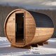 Thermohouten sauna in tonvorm