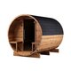 Thermohouten sauna in tonvorm