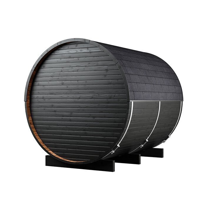 Thermohouten sauna in tonvorm