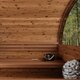 Thermohouten sauna in tonvorm