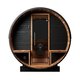 Thermohouten sauna in tonvorm