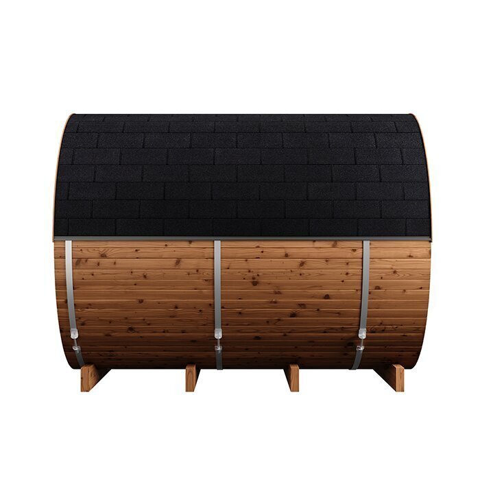 Thermohouten sauna in tonvorm