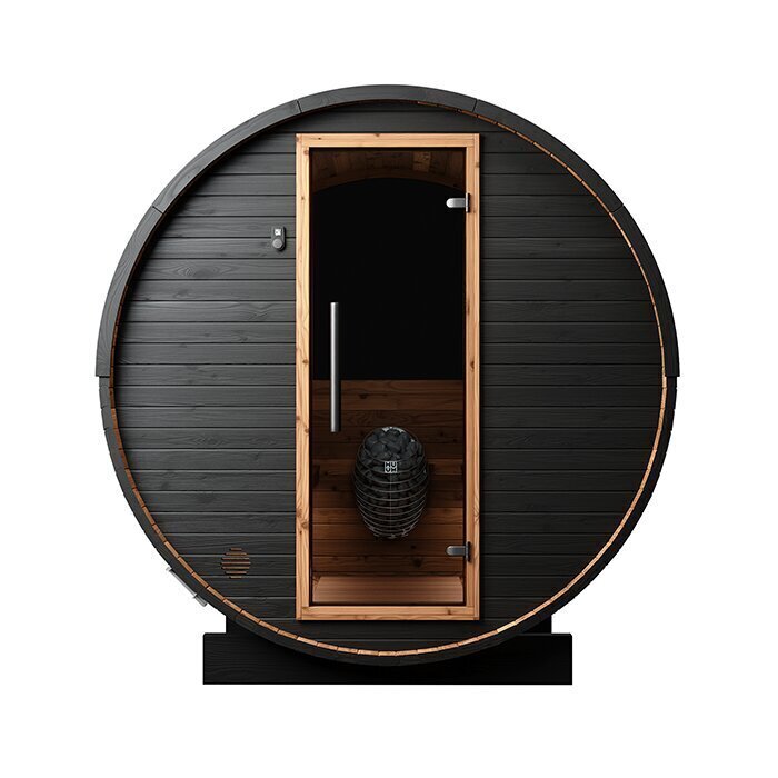 Thermohouten sauna in tonvorm