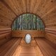 Thermohouten sauna in tonvorm