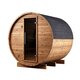 Thermohouten sauna in tonvorm