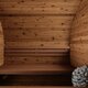 Thermohouten sauna in tonvorm