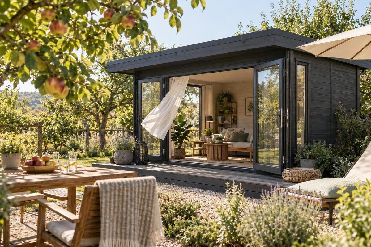 How to Keep a Glazed Garden Shed Comfortable in Summer