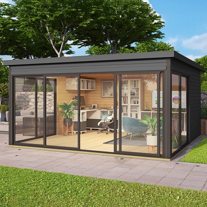 Modern Wooden Garden House – Verdana "2"