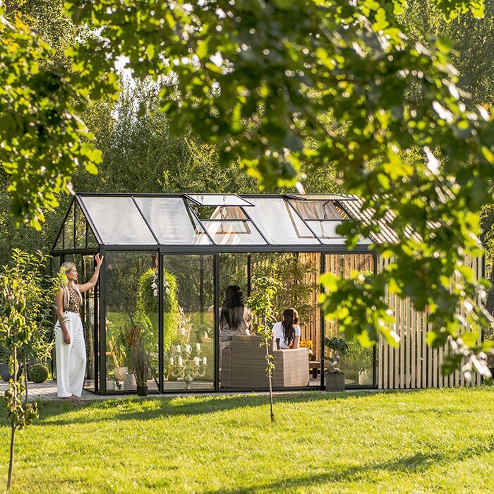 Limited-edition aluminum greenhouse