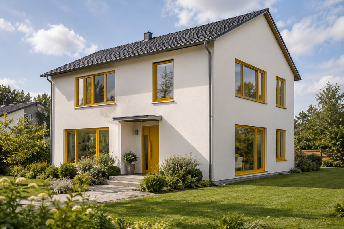 Fenster- und Türfarben wählen: RAL, Innen-/Aussenfarbe und Muster