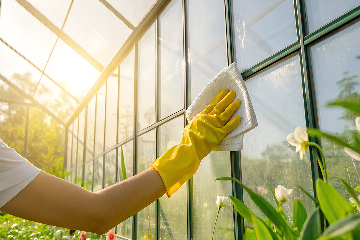 Pflege & Wartung von Aluminium-Gewächshäusern in der Schweiz | Bloomcabin Ratgeber