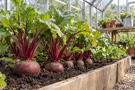 Randen im Gewächshaus für eine frühe Ernte anbauen