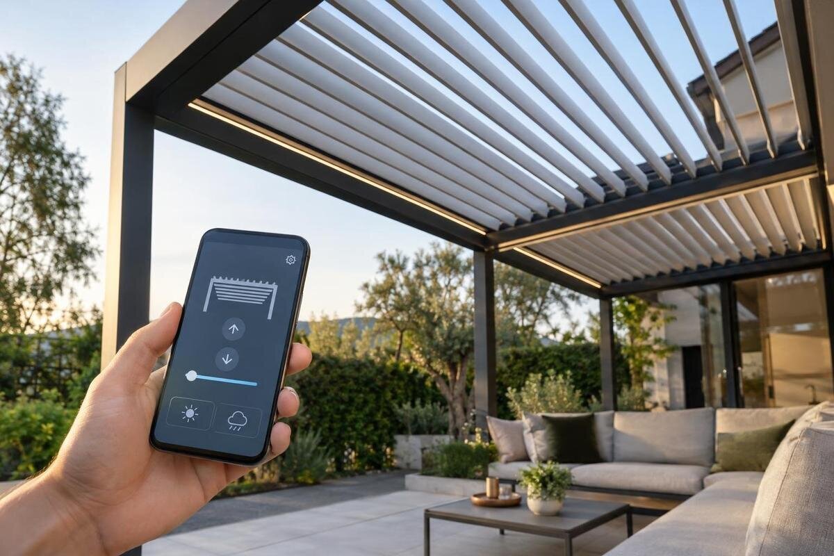 Pergola im Smart Home steuern: Diese Kompatibilitätsfragen sind wichtig