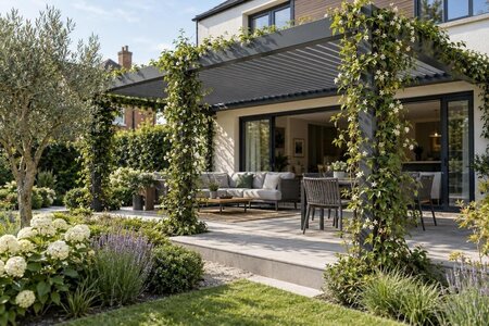Kletterpflanzen an der Pergola: Was vorher abklären?