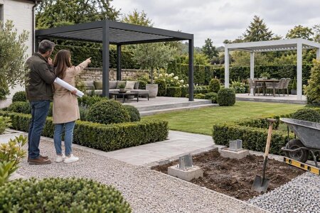 Freistehende Pergola kaufen: Standort, Fundament und Zugang