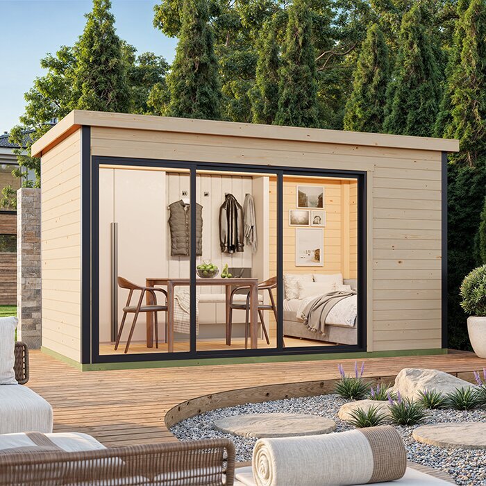 Modano – Modernes Holzhaus mit anpassbarer Glasfront