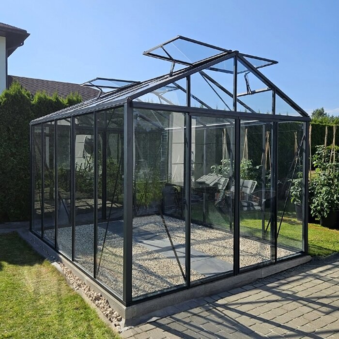 Gewächshäuser aus Aluminium