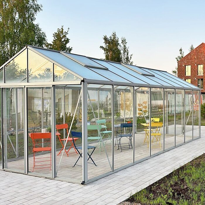 Gewächshäuser aus Aluminium