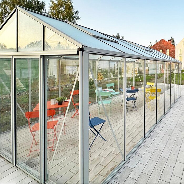 Gewächshäuser aus Aluminium