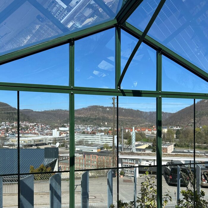 Gewächshäuser aus Aluminium