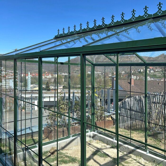 Gewächshäuser aus Aluminium