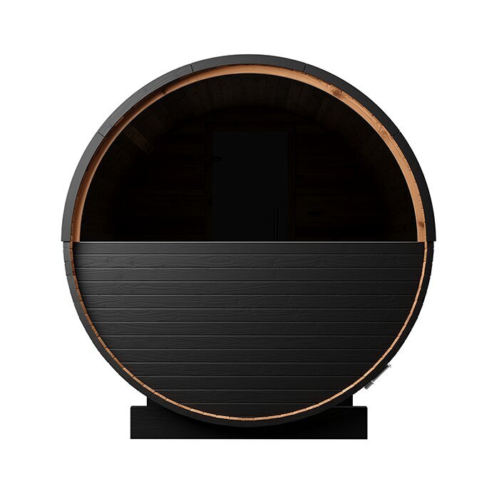 Fasssauna aus Thermoholz