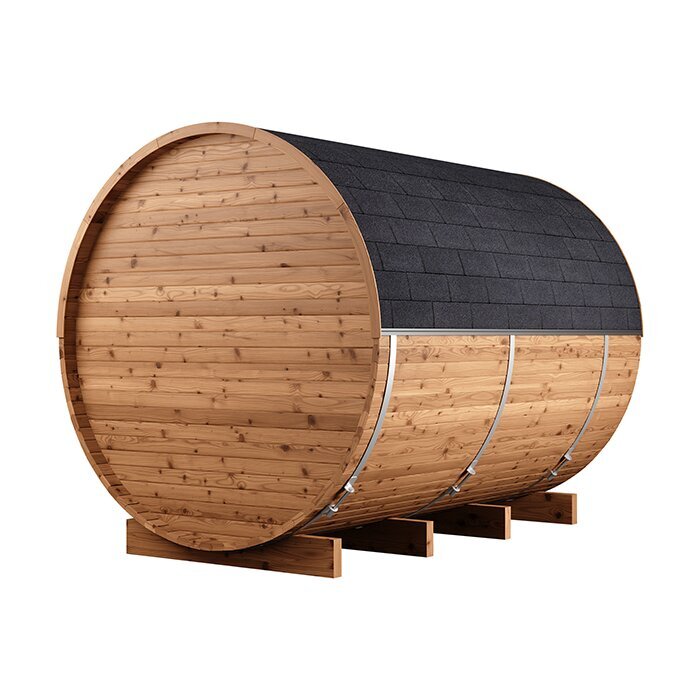 Fasssauna aus Thermoholz