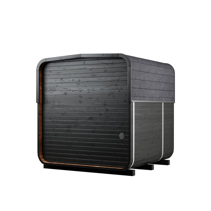 Fasssauna aus Thermoholz