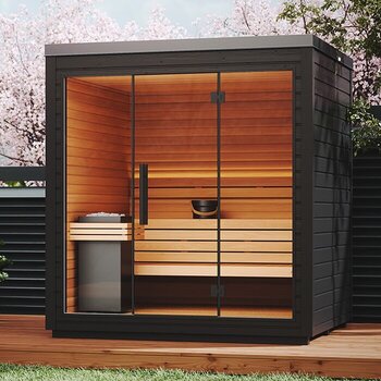 Elegante Außensauna – Elma L