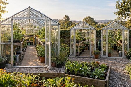 ¿Es mejor un invernadero grande o dos pequeños?